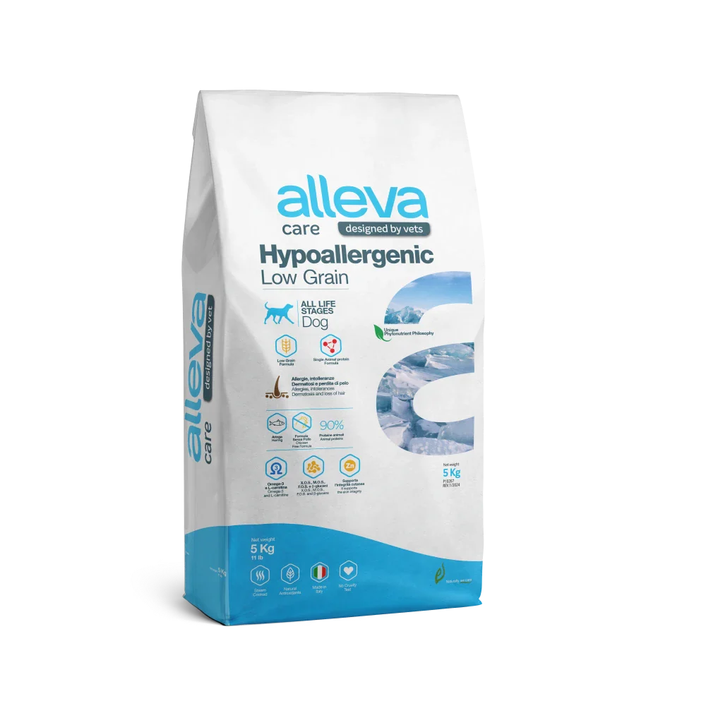Crocchette per Cani Linea Veterinaria Care - ALS Hypoallergenic Low Grain 5 KG