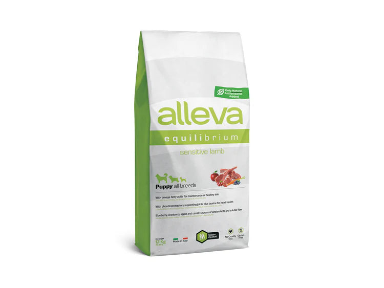Crocchette per Cani Equilibrium Sensitive – Puppy |Agnello ALLEVA
