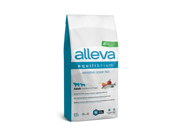Crocchette per Cani Equilibrium Sensitive – Adult | Pesce Oceanico ALLEVA