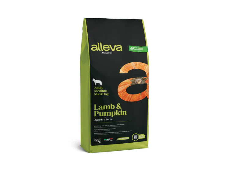 Crocchette per Cani Natural - Adult | Agnello & Zucca ALLEVA